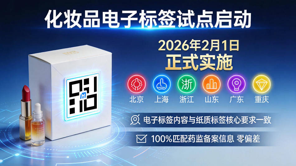 进口化妆品将启用电子标签