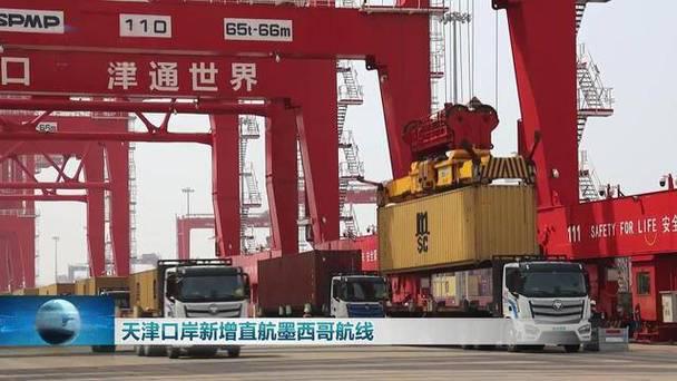 天津口岸新增墨西哥新航线